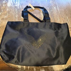 Victoria's Secret Fashion Show Black Tote Bag